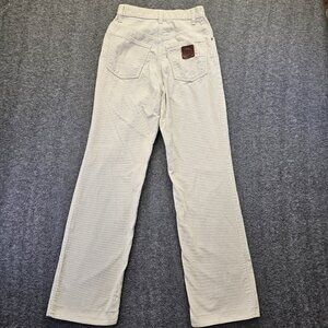 Vintage 1980s Olympics Levi's Corduroy Pants Size 24x29 Ivory USA White Tab